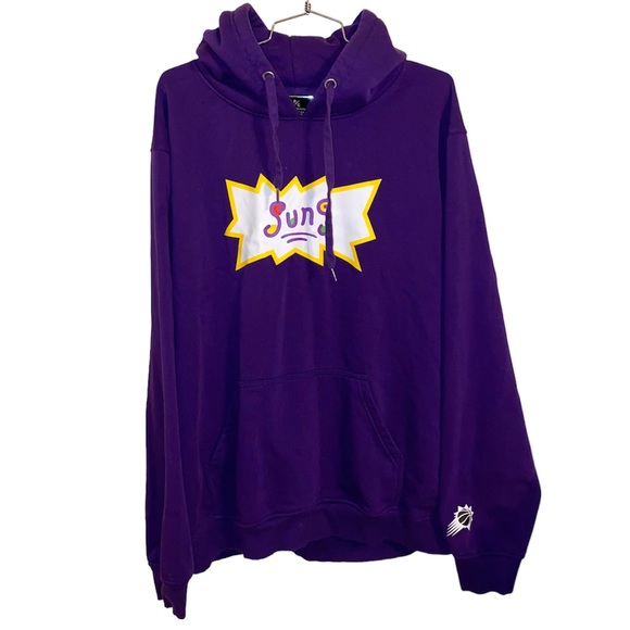 NBA x Rugrats Phoenix Suns Purple Hoodie Size L - Picture 2 of 4